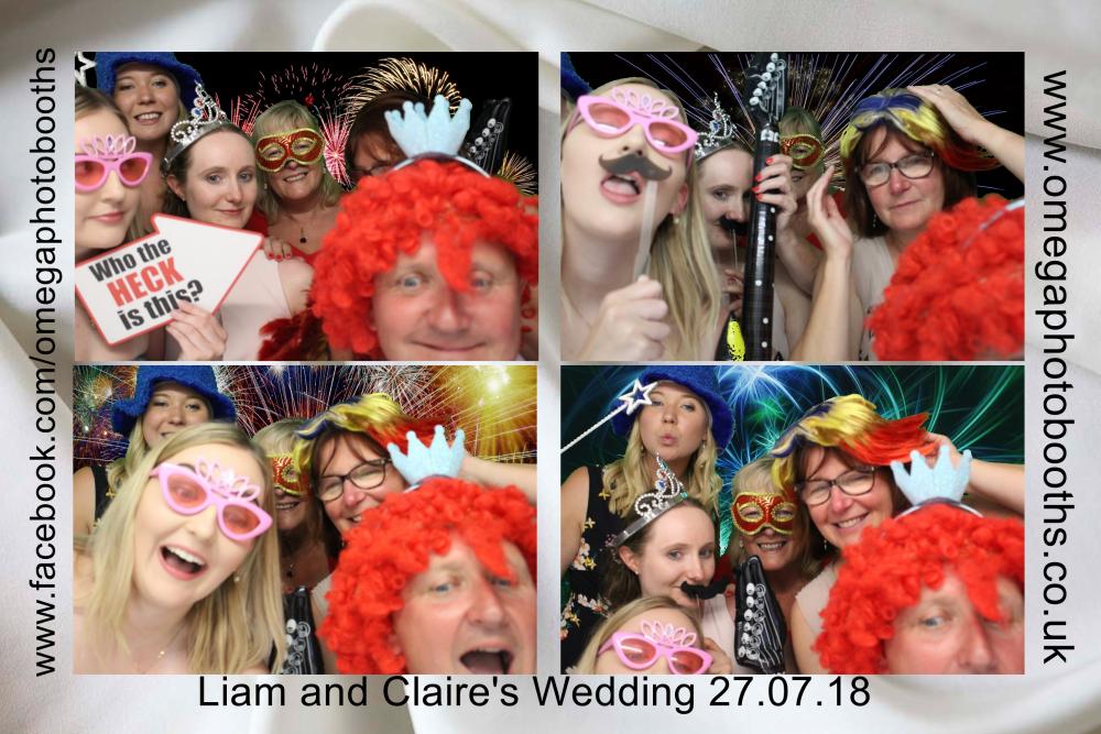 Liam & Claire's Wedding | View more photos from the event at gallery.omegaphotobooths.co.uk/u/Omega-Photobooths/Liam-Claires-Wedding